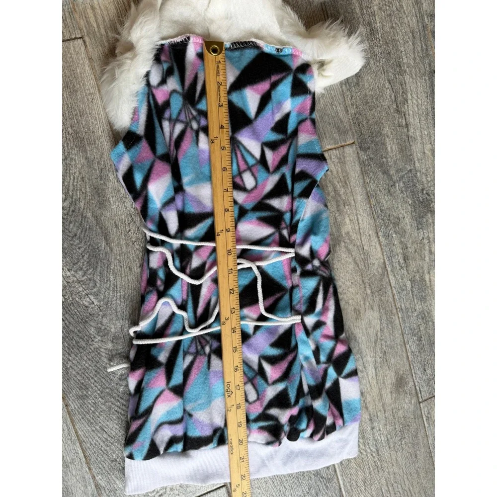 Monster High Abbey Bominable Halloween Costume Medium Rubies Faux Fur Yeti Girls